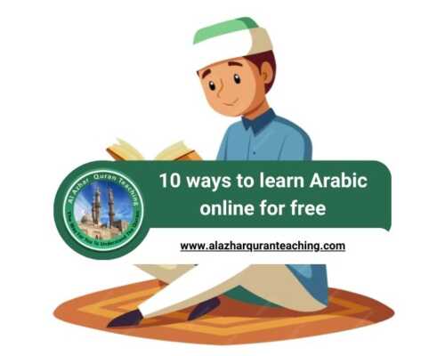 10 ways to learn Arabic online for free