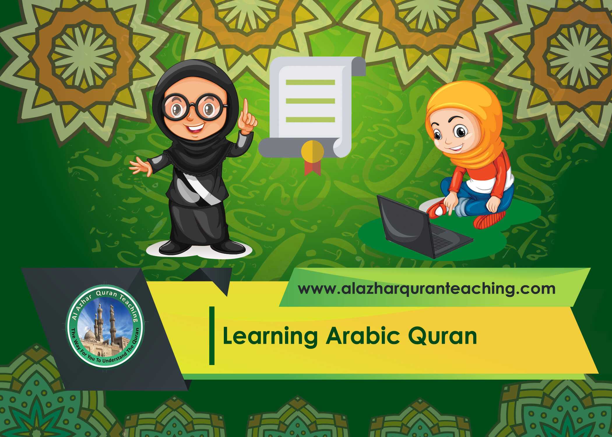 Learning Arabic Quran from AlAzhar Quran Teaching Online