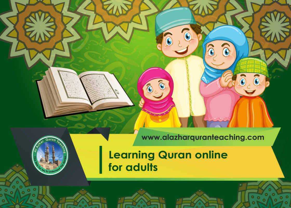 Learning Quran online for adults