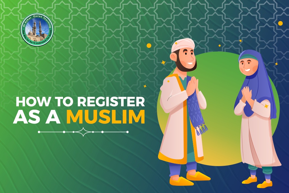 how to register as a muslim
