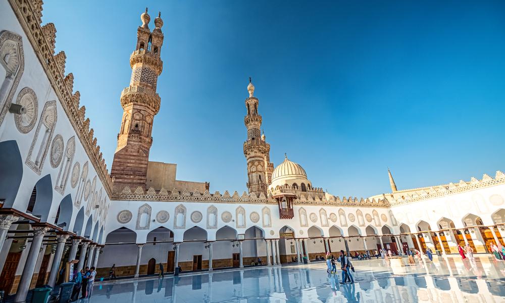 Al-Azhar Quran Teaching | Learn Quran Online Al-Azhar Quran Teaching The courtyard and minarets of Al-Azhar Mosque in Cairo